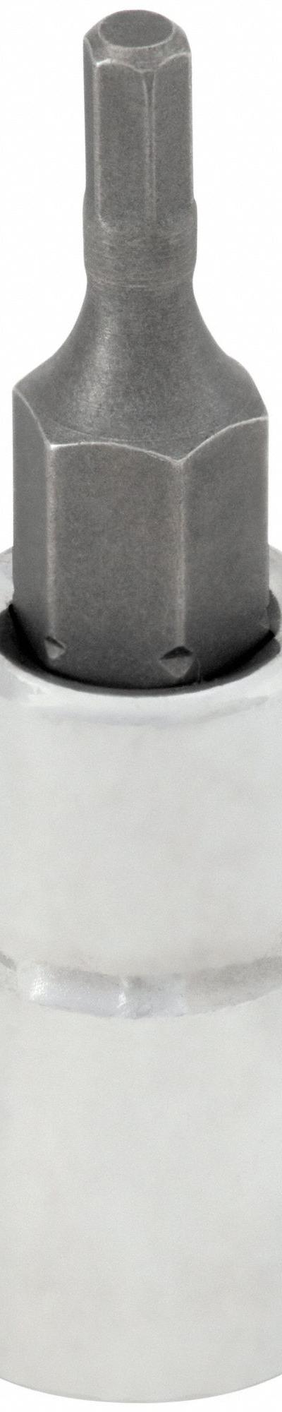WESTWARD Socket Bit: 1/4 in Drive Size - Hex Bit Sockets