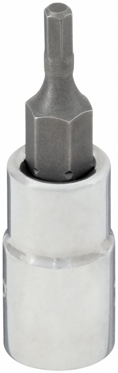 WESTWARD Socket Bit: 1/4 in Drive Size, Hex Tip, 9/64 in Tip Size, 1 1/2 in Overall Lg - Hex Bit Sockets