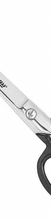 CLAUSS Ribbon Shears: Ambidextrous, 9 in Overall Lg, Straight, Steel, Pointed, Black (MPN 10183). Key specifications — attr308500: Steel; attr308502: Black; attr308505: Ambidextrous; attr308522: Vinyl; attr324896: CLAUSS.