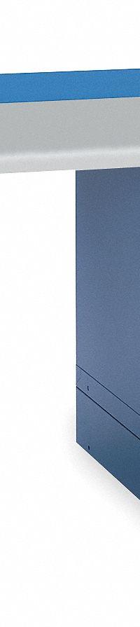 LISTA Workbench: Fixed Ht, Laminate, 60 in x 30 in, 1,000 lb Overall Load Capacity, Blue (MPN XSWB21-60PT/BB). Key specifications — Brand: LISTA.