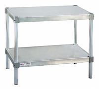NEW AGE INDUSTRIAL Fixed Height Work Table: Fixed Ht, Aluminum, 36 in x 18 in, Aluminum (MPN 21836ES30P). Key specifications — Brand: NEW AGE INDUSTRIAL; Unit Type: Not Expandable or Modular.