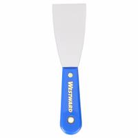 WESTWARD Putty Knife: Bld. Mat. Carbon Steel, Hdl. Mat. Plastic, Bld. Shp. Tapered (MPN 1UKF5). Key specifications — attr1004888: WESTWARD; attr1029665: Full.