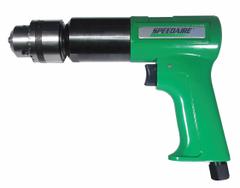 SPEEDAIRE Air-Powered Drill: 1/2 in Chuck, Heavy Duty, 450 RPM, 0.7 hp, Keyed (MPN 45YY14). Key specifications — attr1320790: SPEEDAIRE.
