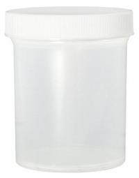 QORPAK Laboratory Jar: Polypropylene, Polypropylene, 1 fl oz, 38 mm Body Dia, 41 mm Ht, Non-Sterile (MPN PLC-07192). Key specifications — Brand: QORPAK; Clarity: Translucent; Closure Liner Material: F217; Closure Included: Yes; Pre-Cleaned: None.