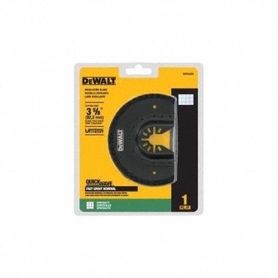 DEWALT Oscillating Scraper Blade: 3 5/8 in Blade Wd, 2 1/2 in Blade Lg, Carbide Grit - Open-Back Universal OIS Mounted Blades