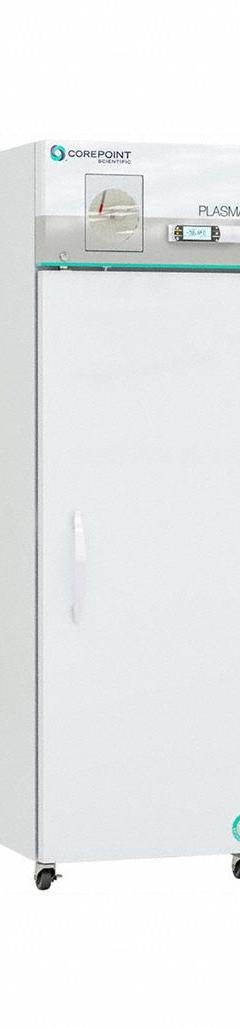 COREPOINT SCIENTIFIC Refrigerator: Upright, 23 cu ft, -35°C to -15°C, Auto/Cycle Defrost Method (MPN NSBF231WSWCR-0). Key specifications — Brand: COREPOINT SCIENTIFIC; Door Hinge: Right.