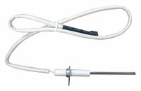 Flame Sensor: Universal, Direct Spark Ignition, Straight, 3 in Probe Lg, Hardwired, Stud Mount (MPN FLS401). Key specifications — Probe Tip Angle: Straight; Electrical Connection Type: Hardwired; Brand: SUPCO; Replacement for OEM Brand: White Rodgers; Replacement for OEM Part Number: 760-401; Product Type: Flame Sensor; Probe Mounting Type: Stud Mount.