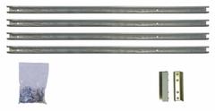 FOSTORIA Tandem Kit: Surface, 27 in x 17-7/8 in, 1 5/8 in Frame Extends, Gray (MPN FSS-95TMK). Key specifications — Color: Gray; Mounting Type: Surface; Product Type: Tandem Kit; For Use With: Supports (2) FSS-95 Series, Mfr. No. FSS-9520-3, FSS-9524-3, FSS-9548-3; Brand: FOSTORIA; Outside Dimensions - H x W: 27 in x 17-7/8 in.