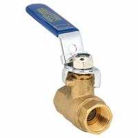 APPROVED VENDOR Manual Two-Way Ball Valve: 3/8 in, Brass, Straight, FNPT x FNPT, Full Port Ball Port (MPN G-F600-38LH). Key specifications — Brand: APPROVED VENDOR; Handle: Locking Lever.