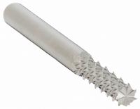 MICRO 100 Solid Router Bit: Diamond Cut, Burr End, 3/16" Cut Dia, 5/8" LOC (MPN RDB-40)