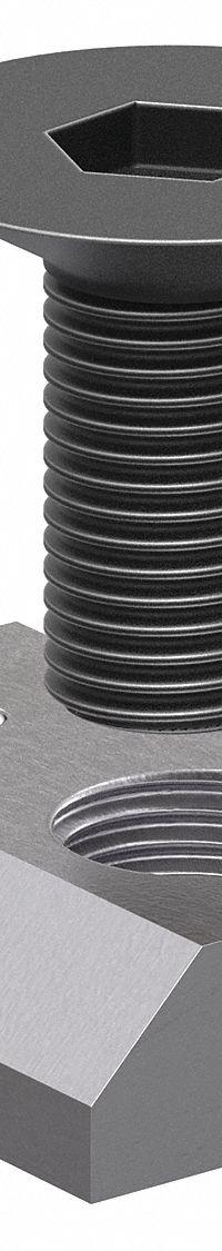 Bolt Assembly: M6 Size, 14 mm Thread Lg, Flat Head Socket Cap, For 6.5 mm Slot Wd, 25 Series, 6 PK (MPN 75-3616-6). Key specifications — Fastener Type: T-Nut; Fastener Head Type: Flat Head Socket Cap; Material: Steel; Finish: Zinc-Plated; T-Slot Fastener Type: Bolt Assembly; Threaded Hole Location: Single Offset; Compatible Series: 80/20 25 Series; System of Measurement: Metric.