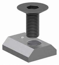 Bolt Assembly: M6 Size, 14 mm Thread Lg, Flat Head Socket Cap, For 6.5 mm Slot Wd, 25 Series, 6 PK (MPN 75-3616-6). Key specifications — Fastener Type: T-Nut; Fastener Head Type: Flat Head Socket Cap; Material: Steel; Finish: Zinc-Plated; T-Slot Fastener Type: Bolt Assembly; Threaded Hole Location: Single Offset; Compatible Series: 80/20 25 Series; System of Measurement: Metric.