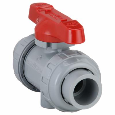 ASAHI Manual Two-Way Ball Valve: 3/4 in, CPVC, Straight, 150 psi Max. Pressure (CWP) - CPVC Ball Valves