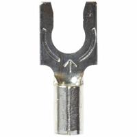 3M Fork Terminals: Bare, #8 Stud Size, 16 AWG – 14 AWG Wire Range, Std Fork, 600 V (MPN M14-8FX). Key specifications — attr1307963: M14-8FX; attr1307967: 3M.