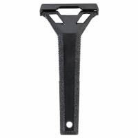 WESTWARD Scraper: Bld. Mat. Carbon Steel, Hdl. Mat. Polypropylene, Stiff, Tapered Bld. Shape (MPN 13A720). Key specifications — attr1004902: WESTWARD; attr1012057: Half; attr1014703: Plastic; attr1017570: Standard End; attr1029655: Straight; attr1034073: Straight.