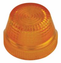 EATON Pilot Light Lens: 30 mm Panel Mounting Hole Dia, Yellow, Fresnel, Incandescent/LED, HT800 (MPN HT8LY). Key specifications — Brand: EATON; Compatible with Series: HT800; Lens Material: Plastic.