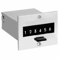 TRUMETER Electromechanical Counter: Front Panel Mounting, 1 3/4 in x 1 3/4 in, 90 V AC – 115 V AC (MPN P2-4904). Key specifications — Mounting Style: Front Panel; Standards: UKCA; Brand: TRUMETER; Manufacturer Part Number: P2-4904.