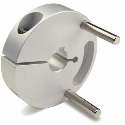 RULAND MANUFACTURING Controlflex Coupling Hub: 1° Angular Misalignment, 1 mm Axial Motion - Double Insert Hubs for Keyed Shafts