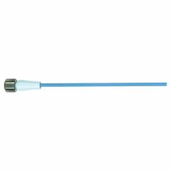 Cordset: M12 Female Straight X Bare Wire, 4 Pins, Blue, TPE-S, 1.5 m Cable Lg, 4 A Max Current (A) (MPN 7024-13201-3710150). Key specifications — Cable Jacket Color: Blue; End 1 Gender: Female; End 1 Mounting Orientation: Straight; End 2 Connection Type: Bare Wire; IP Rating: IP69K; Brand: MURRELEKTRONIK; Wire Size: 0.34 sq mm; Cable Jacket Material: TPE-S.