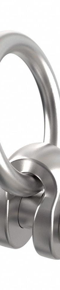 JERGENS Hoist Ring: Swivel, Nickel-Plated Steel, M24-3.00, Max. 6,725 lb, Side-Pulling (MPN 47356-E). Key specifications — Brand: JERGENS; Thread Size: M24-3.00; Operation: Side-Pulling.