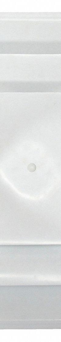 Diffuser: Ceiling, 23 3/4 in H, 23 3/4 in W, Lay-In, 8 in Duct, Plastic, Square Cone, White (MPN STR-C-8W-FR). Key specifications — Insulated: No; Adjustable Blades: No; Color: White; Brand: AMERICAN LOUVER; Mounting Location: Ceiling.