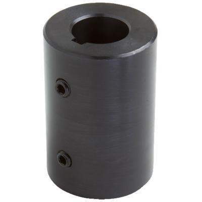 CLIMAX METAL PRODUCTS Rigid Shaft Coupling: 3/4 in Bore Dia 1, 3/4 in Bore Dia 2, Round Keyed - One-Piece Rigid Shaft Couplings