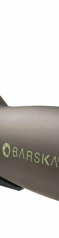 BARSKA Spotting Scope: 20x to 60x, 102 ft @ 1000 yd (20x)/51 ft @ 1000 yd (60x), Gen (MPN AD12162). Key specifications — Color: Green; Magnification: 20x to 60x; Field of View: 51 ft @ 1000 yd (60x); Weather Resistant: Fog Resistant; Brand: BARSKA; Product Type: Spotting Scope.