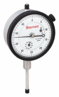 STARRETT Dial Indicator - Lug Back: 0 in to 1 in, Inch, Plunger, 0.0005 in Accuracy (MPN 25-631J). Key specifications — attr1184168: 25-631J; attr1184178: 0-50; attr1184223: STARRETT; attr1200883: Dial Indicator - Lug Back; attr1184173: AGD 2; attr1184177: 0.0005 in; attr1184208: Not Included.