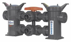 HAYWARD Basket Strainer: CPVC, 0.0312 in Screen Size, Dual, Socket and Threaded, 1/2 in (MPN DB2050ST132). Key specifications — Brand: HAYWARD; Compatible Product Type: Water; Gasket Material: FPM; Screen Material: CPVC.