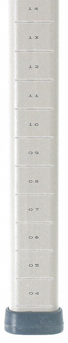 METRO Shelving Post: 85 3/16 in x 1 3/4 in, Taupe, Polymer (MPN MX86UP). Key specifications — Material: Polymer; Color: Taupe; Brand: METRO.
