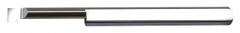 MICRO 100 Boring Bar: Boring, 1/4 in Shank Dia., Bright (Uncoated), 0.0550 in Center to Cutting Tip (MPN BB-1801100S)
