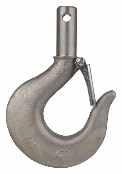 CM Bottom Hook: Electric Chain Hoists, 1,000 lb_2,000 lb Compatible Load Capacity - Bottom Hooks for Hoists
