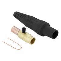 Single Pole Inline: Female, Black, 600V AC/600V DC, 400 A, Crimp Tube Termination, 16 Series (MPN 16D37-UE). Key specifications — Gender: Female; Series: 16; Brand: LEVITON.