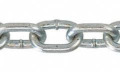 PEERLESS Straight Chain: Carbon Steel, 545 lb Working Load Limit, Straight, 3/4 in Link Inside Lg (MPN PEE-6012032). Key specifications — Brand: PEERLESS; Item Trade Size: 2/0.