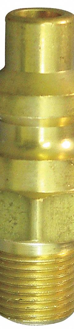 HANSEN Quick Coupler Plug: UNF, 9/16" (MPN A4L). Key specifications — attr1249942: A4L; attr1249951: Male; attr1249952: 9/16 in; attr1249954: UNF; attr1249956: Sleeve; attr1249944: HANSEN; attr1249945: Red.