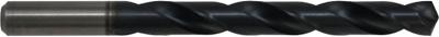 CHICAGO-LATROBE Jobber Length Drill Bit: #9, 135° Split Point, TiAlN-Coated Cobalt - NAS-Spec Cobalt Jobber-Length Drill Bits for Aerospace
