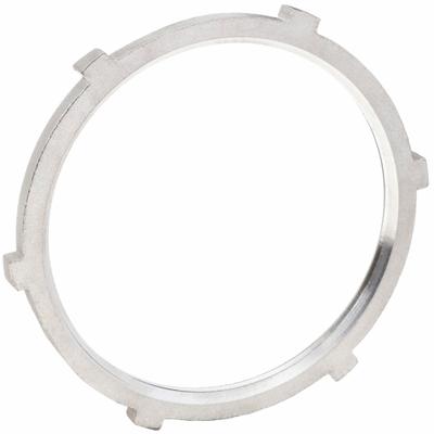 CALBRITE LockNut for Threaded RMC/IMC: 4 in Trade Size, 316 Stainless Steel, Polished - Locknuts for Threaded Conduit (RMC/IMC)