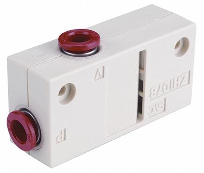 SMC Vacuum Ejector: 70 lpm, 5/16 in Tube, 3/8 in Tube, 87 psi Max Supply Pressure - SMC ZH Series Box Type Vacuum Generators