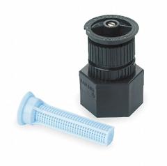RAIN BIRD Spray Head for Shrubs: Half Circle, 15 ft, 1.3 to 1.85 gpm, 11 to 15 psi, Stainless Steel (MPN A-17-H). Key specifications — Throw Radius: 15 ft; Brand: RAIN BIRD; Flow Rate: 1.3 to 1.85 gpm; Pattern: Half Circle; Pressure Range: 11 to 15 psi; Sprinkler Head or Nozzle Type: Spray Head.