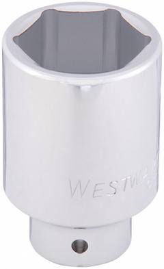 WESTWARD Socket: SAE, 3/4 in Drive Size, 1 3/4 in Socket Size, 6-Point, Deep, Chrome, Friction (MPN 10E311). Key specifications — attr1204417: WESTWARD; attr1204392: Chrome.