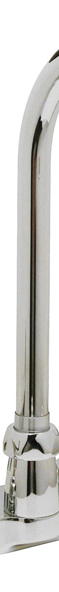 ZURN Gooseneck Kitchen/Bathroom Faucet: AquaSpec®, Brass, Chrome Finish, 2.2 gpm Flow Rate, NPSM (MPN Z812B4-XL). Key specifications — Includes: Mounting Hardware; Brand: ZURN; Series: AquaSpec®.