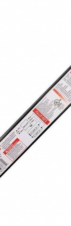 GE LAMPS Fluorescent Ballast: 120 to 277V AC, 1/2 Lamps Supported, 38 W_59 W Bulb Watt (MPN GE259MAXP-N-ULTRA). Key specifications — attr1125022: (1 or 2) F96T8; attr239899: GE LAMPS; attr1125144: 2.