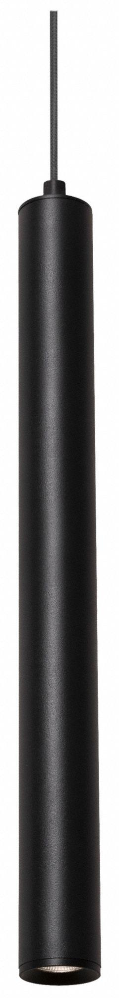 AFX INC. Pendant: 1 1/4 in Dia, 16 in Ht, Black, 800 lm, 3000K, 9 W, 120 to 277V AC, Dimmable (MPN ELIP01L30UDBK). Key specifications — Voltage: 120 to 277V AC; Brand: AFX INC.; Color Temperature: 3000K; Dimmable: Yes; Housing Finish/Color: Black.
