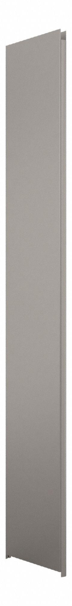 HADRIAN Pilaster: 304 Stainless Steel, Brushed, Silver, 82 in Ht, 23 in Wd, 1 1/4 in Thick (MPN 541023-901). Key specifications — Door Swing: In Swing; Brand: HADRIAN; Color: Silver; Finish/Texture: Brushed.