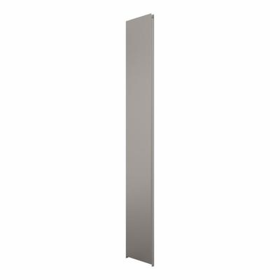 HADRIAN Pilaster: 304 Stainless Steel, Brushed, Silver, 82 in Ht, 23 in Wd - Pilasters for Bathroom Partitions