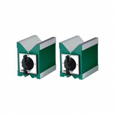 INSIZE V-Block Set: Magnetic V-Block, Individual V-Block - Cast Iron, Steel & Magnetic V-Blocks