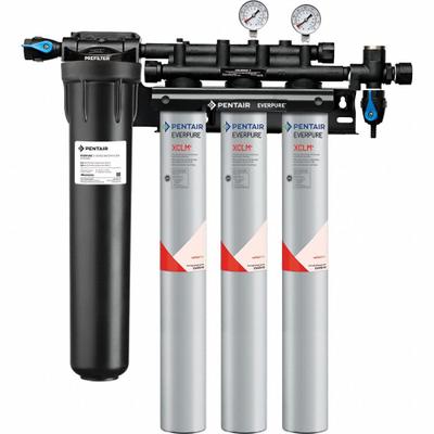 EVERPURE Water Filtration System: 5 micron, 6 gpm, FNPT, 29 3/4 in Overall Ht, 27,900 gal - Multi-Purpose Water Filter Systems