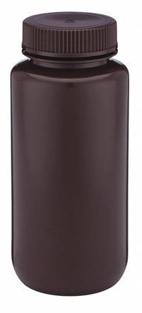 GLOBE SCIENTIFIC Sampling Bottle: HDPE, 500 mL, 16.9 fl oz, Closure Included, Amber, 53-415 mm (MPN 7010500AM). Key specifications — Brand: GLOBE SCIENTIFIC; Graduated: No; Body Color: Amber.