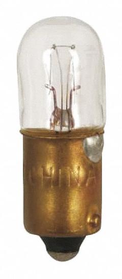 EATON Incandescent Bulb: Incandescent, Miniature Bayonet (BA9s), (T) Tubular, T3-1/4, 756, 12V AC (MPN 28-5184). Key specifications — Light Color: White; Trade Number: 756; Voltage: 12V AC; Brand: EATON; Bulb Shape: T3-1/4.