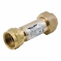WATTS Backflow Preventer: LF7R, 1 in Pipe Size, Female Meter Swivel x Union FNPT, 26 gpm Flow Rate (MPN 1X3/4 LF7R10-U2). Key specifications — Brand: WATTS; Connection Type: Female Meter Swivel x Union FNPT.